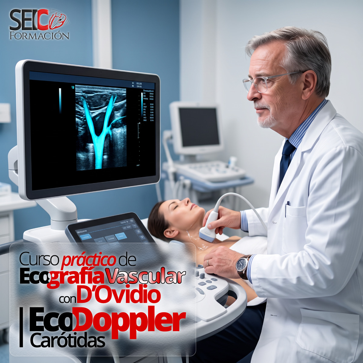 Curso Práctico de Ecografía Vascular con D'Ovidio - Eco Doppler Carótidas Curso Práctico de Ecografía Vascular con D'Ovidio - Eco Doppler Carótidas