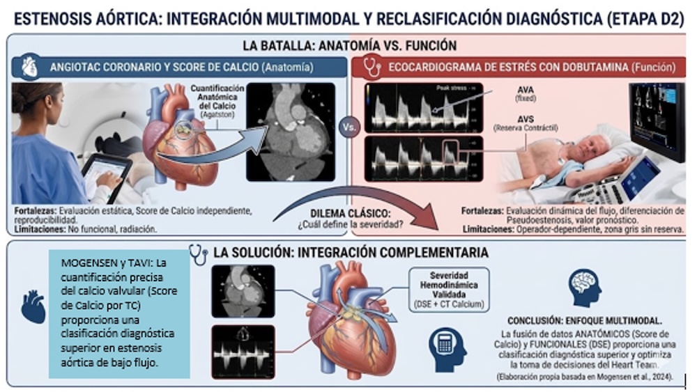 Comparativa de ecocardiograma de estrés y angioTAC (Elaboración propia)