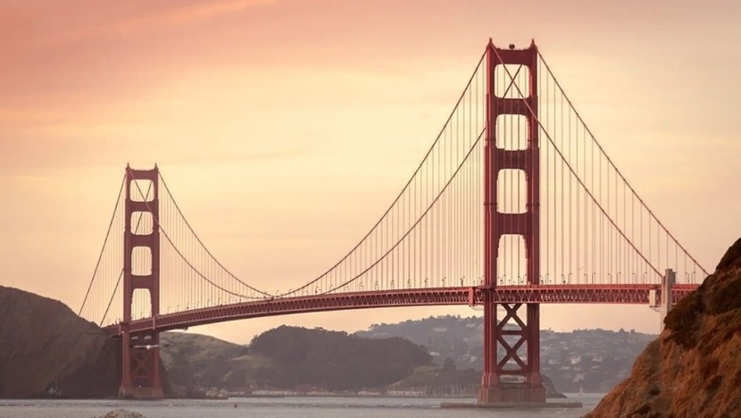Figura 1. Puente colgante Golden Gate. Fuente propia.