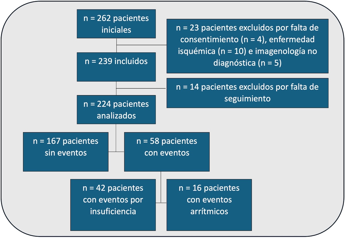 Figura 3. Flujograma del protocolo de estudio. Modificado de Cadour F. et al (37)